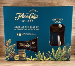 Flor de Cana 12 y.o. Geschenkset